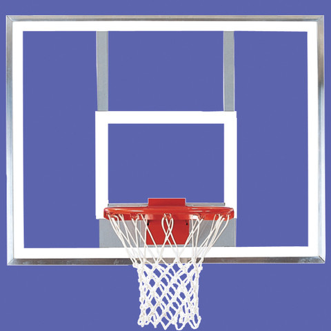 Bison Unbreakable Polycarbonate Rectangle Clear Basketball Backboard