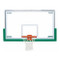 Bison Official High School Basketball System Backboard Rim and Columbia Blue Padding Package