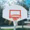 Universal White Replacement Aluminum Basketball Backboard for Home or Park