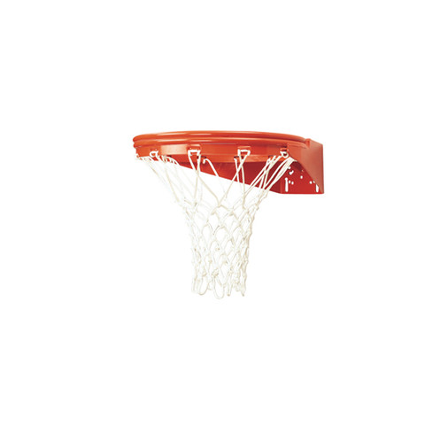 MacGregor Enduro Front Mount Outdoor Playground Basketball Rim with Net and Goal Hardware