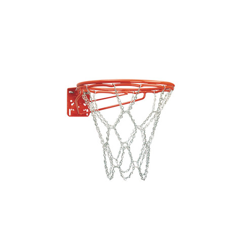 MacGregor Front Mount Super Basketball Goal with Double Rim and Chain Net