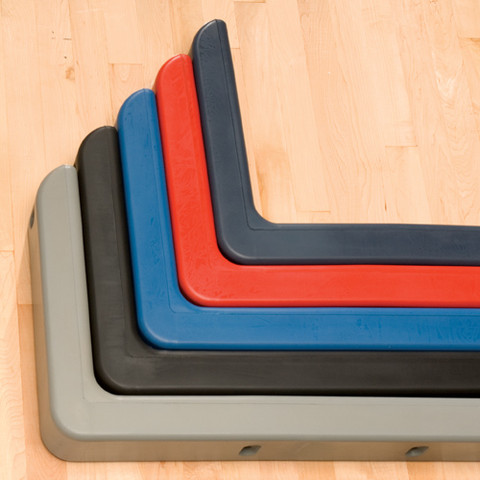 Gray Saf-Guard Cushion Edge Basketball Backboard Padding for Safety