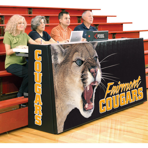Cover for Bison Sport Pride Bleacher Basketball Scorers Table