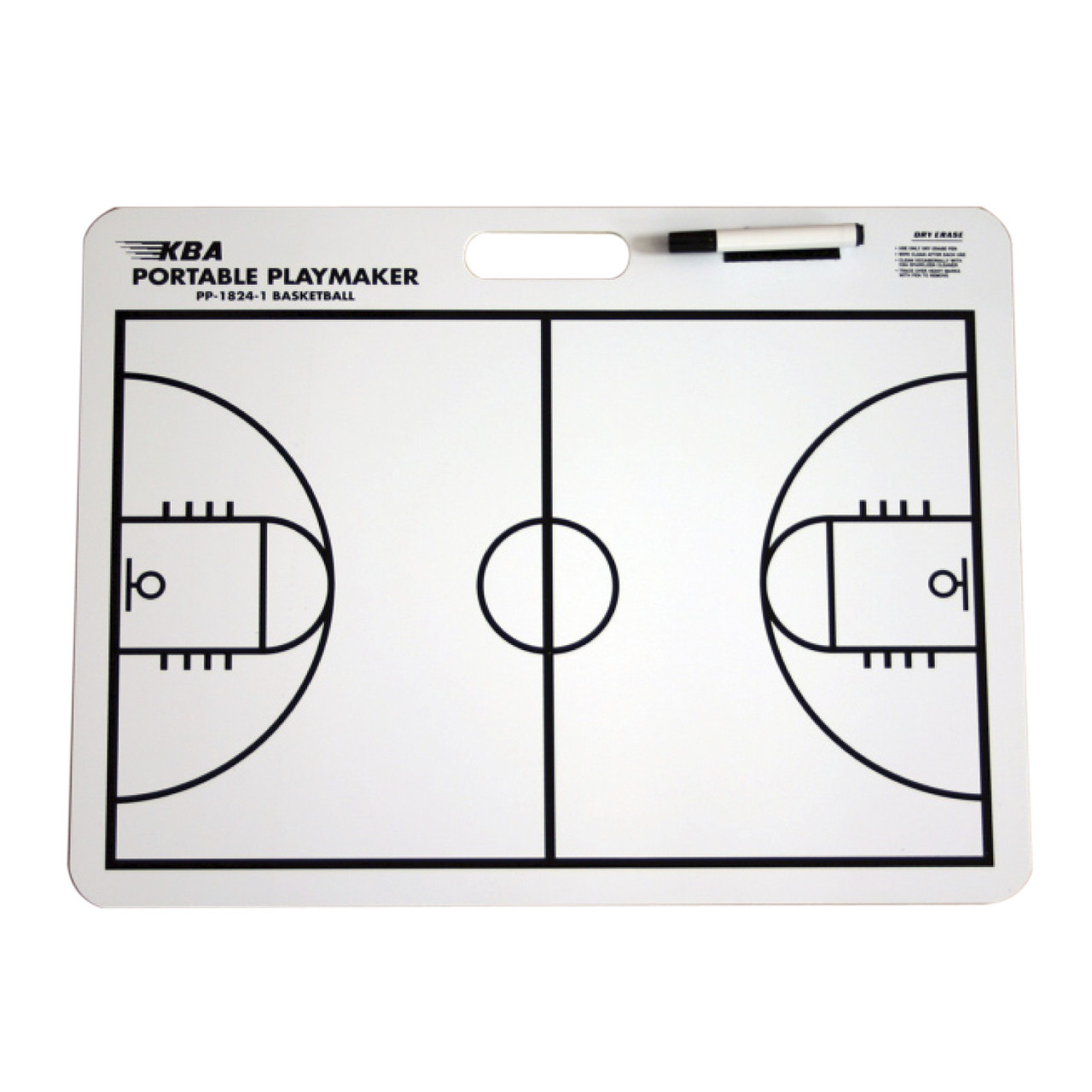 Basketball Roll-A-Way Playmaker Dry Erase and Magnetic Board