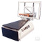 Storage for the Gared Sports MICRO-Z54 Roll-Around Portable Basketball Goal is easy.