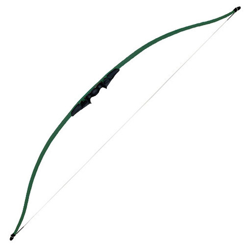 Solid Recurve Archery Bow - AMO 60 Inch, 30-35 Lb. Draw Weight