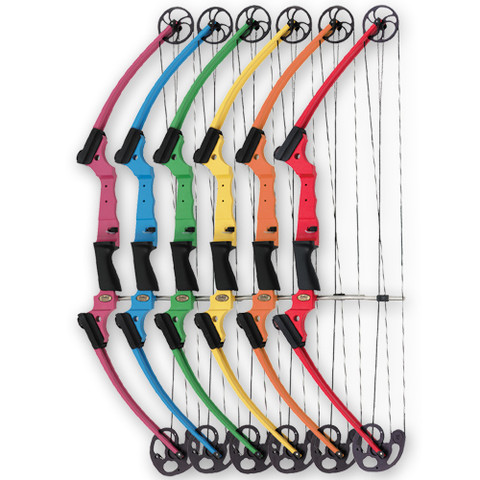 Purple Genesis Fiberglass and Aluminum Instruction Archery Bow for Students