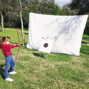 Pre-cut Indoor/Outdoor Archery Fine Mesh Netting - 16ft x 10ft