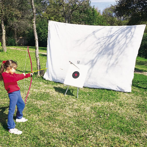 Pre-cut Indoor/Outdoor Archery Fine Mesh Netting - 26ft x 10ft