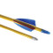 Standard Grade Poplar Shaft Wooden Archery Arrows - Pack of 72 - 26 Inch