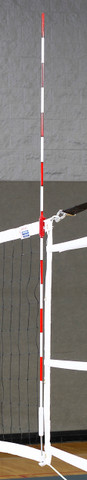 Official Red and White Stripped Volleyball Net Antenna