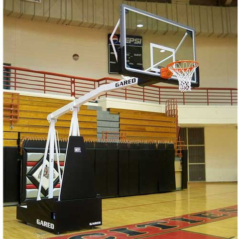 Gared Sports Hoopmaster 8 Portable Basketball Goal with 8-foot Extension