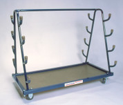 Stackhouse Rolling Volleyball System Heavy-Duty Equipment Cart