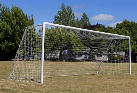 Regulation Soccer Goal Aluminum-Official Size by Stackhouse