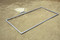 NFHS Baseball Batters Box Layout Template for Chalking - 4' x 6' by Stackhouse