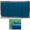 Folding Backstop Padding 3' x 8' - Royal