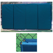 Folding Backstop Padding 3' x 12' - Royal