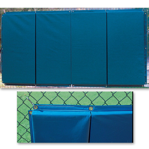 Folding Backstop Padding 3' x 6' - Dark Green