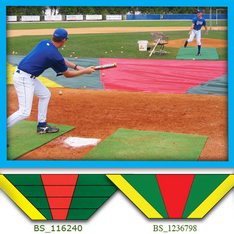 Bunt Zone Infield Protector/Trainer-Lg