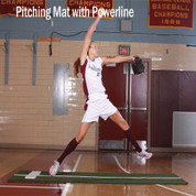 Jennie Finch Pitching Mat with Power Line