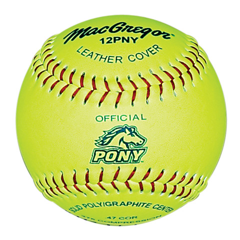 MacGregor&reg; Pony&reg; Approved 12'' Softball