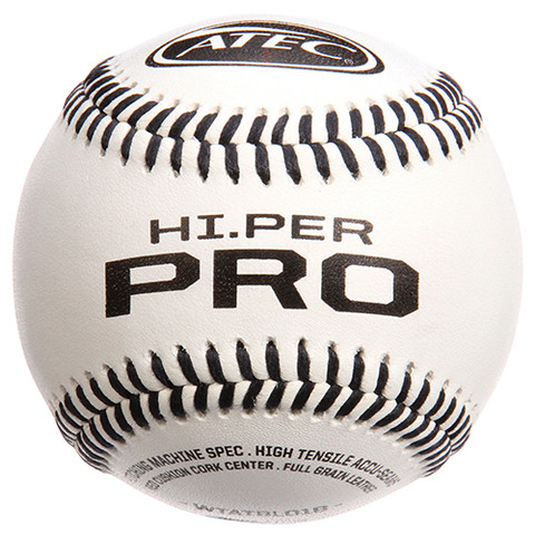 ATEC Hi.PER Pro Leather Machine Baseballs