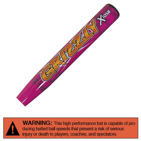 Grizzly X10SB Slow Pitch Bat (34") - 30 oz