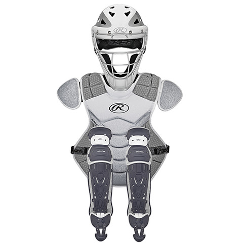 Rawlings Velo Catcher's Set Wht/Silver (Age12+)