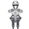 Rawlings Velo Catcher's Set Wht/Silver (Age 6-9)