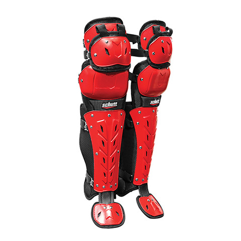 Scorpion Double Knee LG 13" - Bk/Scarlet