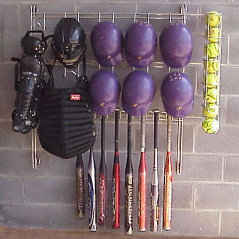 Dugout Organizer Rack - Softball