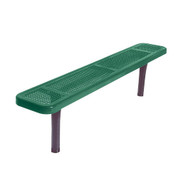 6' Park Bench w/o Back-In-Ground Perf.