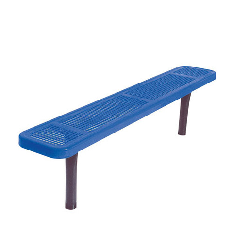 8' Park Bench w/o Back-In-Ground Perf.