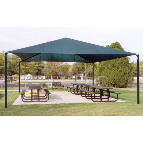 Standard Bleacher Covers 10'H x 15' x 15 - Dark Green