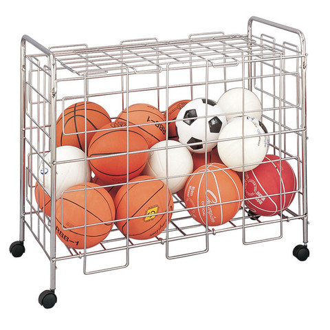 Large Volume Portable Ball Locker with Steel Construction