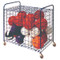 Lockable Ball Storage Locker for Up To 24 Basketballs