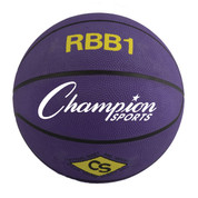 Champion Sports Official Men's Size Pro Rubber Basketball - Purple