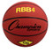 Champion Sports Intermediate Size Pro Rubber Basketball - Red