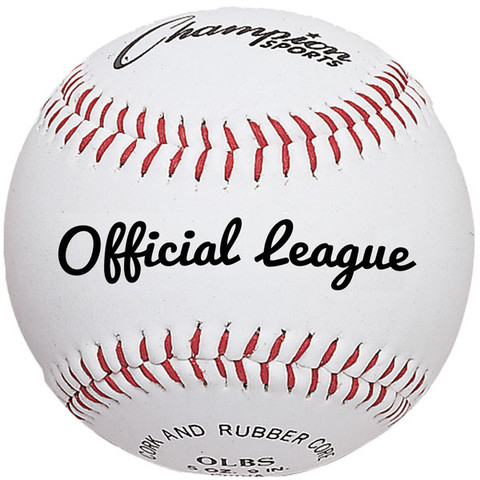 Official League Syntex Leather Cover Baseball