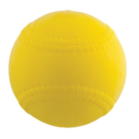 High Visibility Yellow Safety Pitching Machine Baseball - 9"