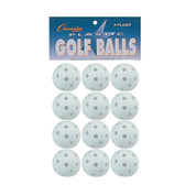 Plastic Golf Ball Retail Pack - Set of 12