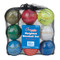 Weighted Training Baseball Set of 9 Assorted Colors