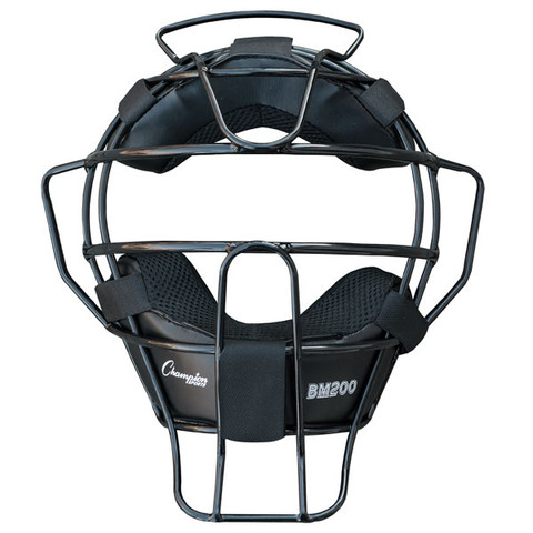 Ultra Lightweight Umpires Face Mask Black