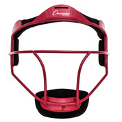Red Youth Softball Fielder's Face Mask