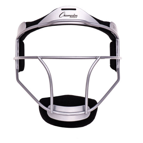 Silver Youth Softball Fielder's Face Mask