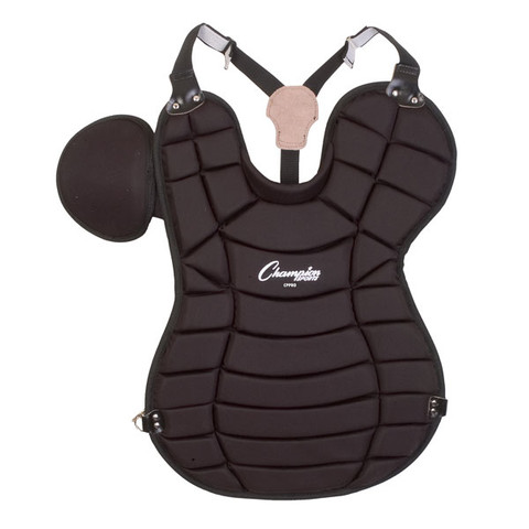 Black Pro Adult Chest Protector - 17 Inches Long