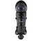 Black Ultra-Light Rhino-Tek Umpire Leg Guard - 16 Inch