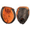 Adult Leather Catcher's Mitt - 33.5" - Black/Brown
