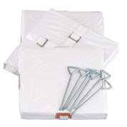Baseball Foam Filled Quilted Cover Base Set - 15x15x2