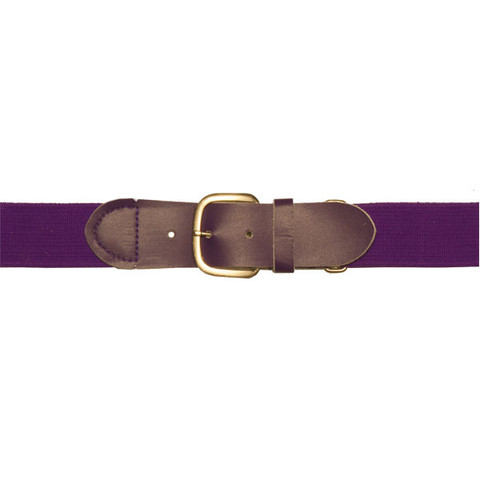 Purple Adjustable Adult Baseball Uniform Belt - Size 22"- 46"